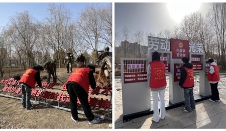 弘扬雷锋精神，践行志愿担当┃“公园环保行动派”—现代农业学院志愿者走进海藏公园践行雷锋精神