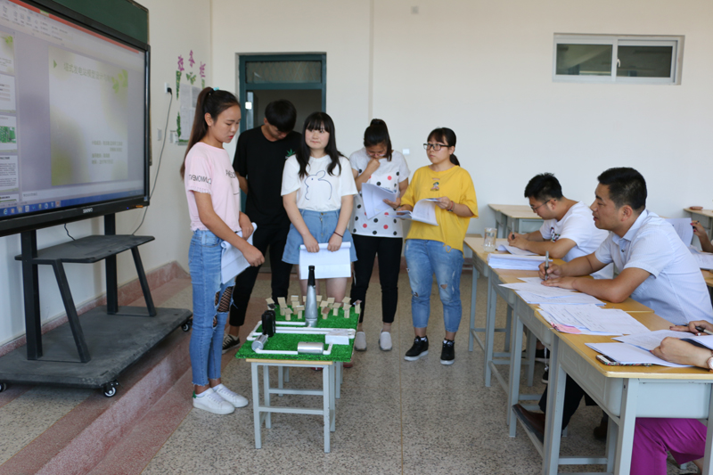 能源工程系举行2018届毕业生毕业答辩 - 武威职业学院