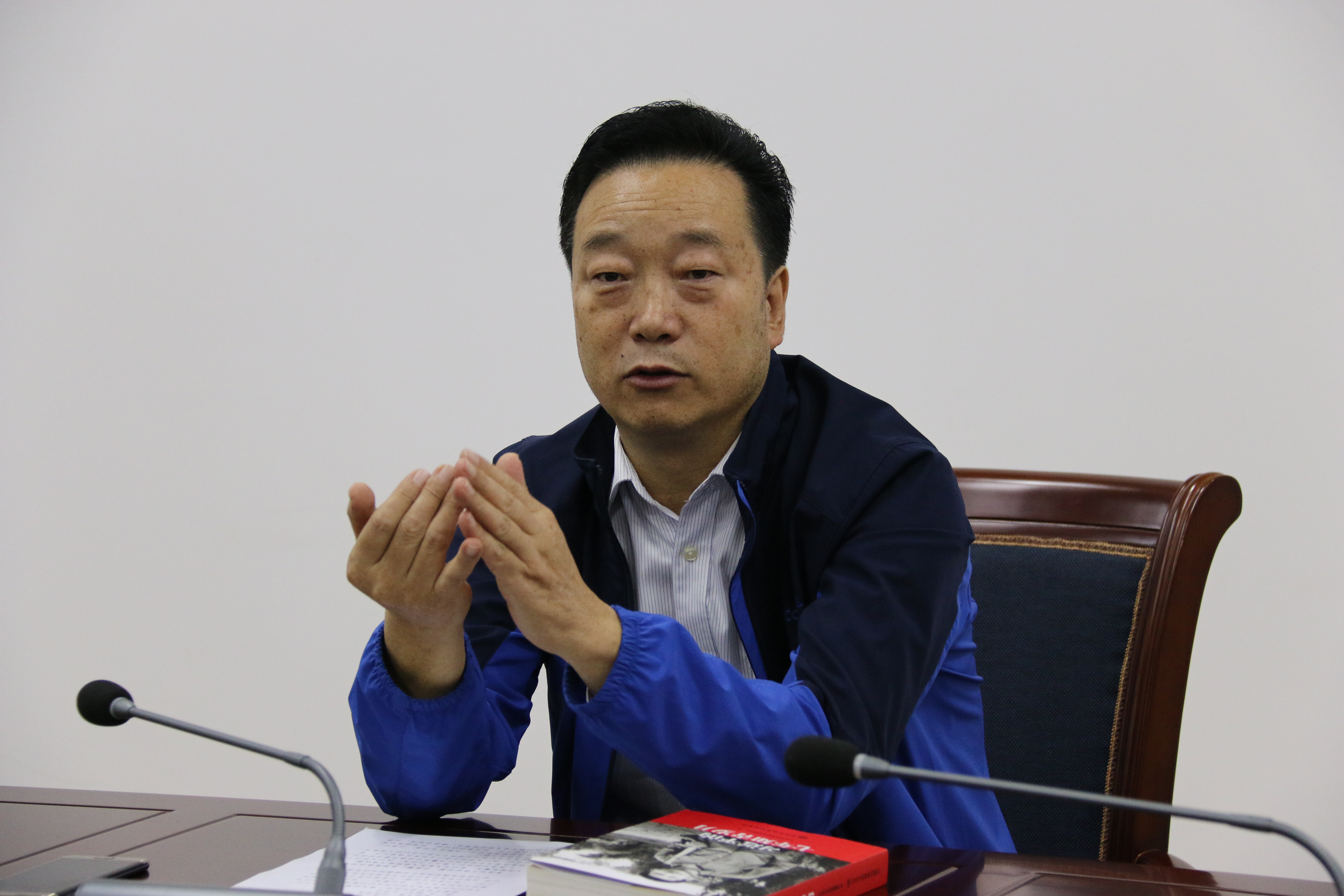 学院党委副书记,院长宗瑞谦讲党课 - 武威职业学院
